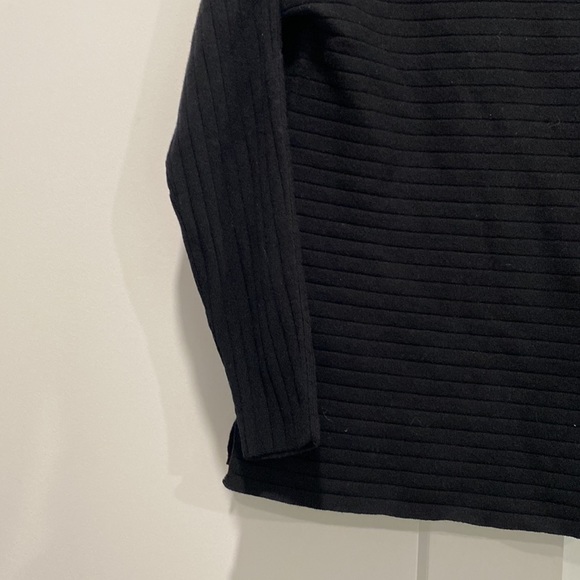 New with tags Banana republic funnel neck ribbed long sleeve top sweater XS - Picture 6 of 7